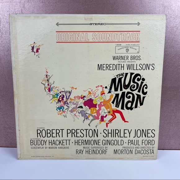 The Music Man Record Vinyl Vintage 1962 Warner Bros Records - Picture 2 of 6